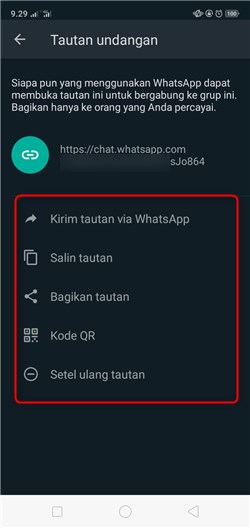 Cara Buat Link Grup Whatsapp - malaygala