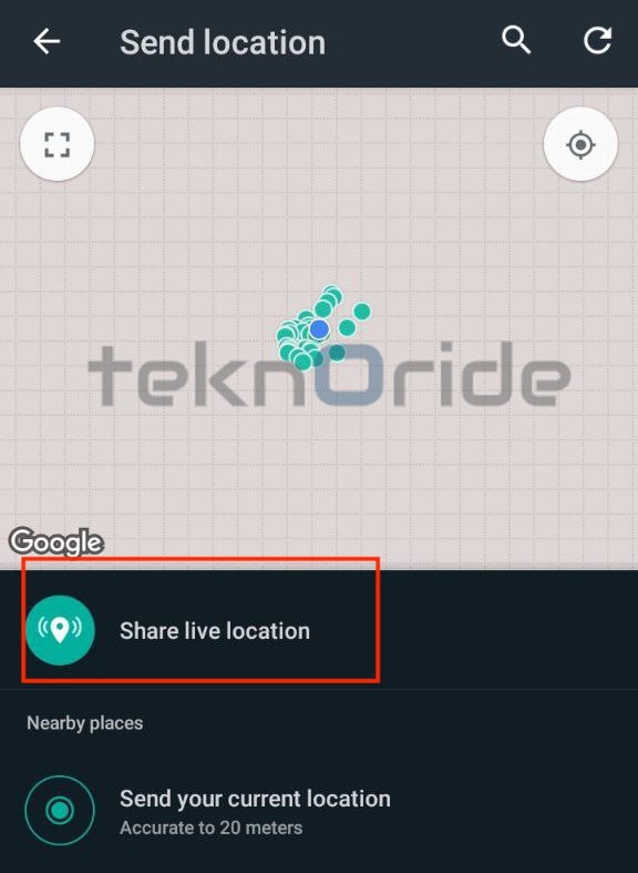 Pilih-Share-live-location