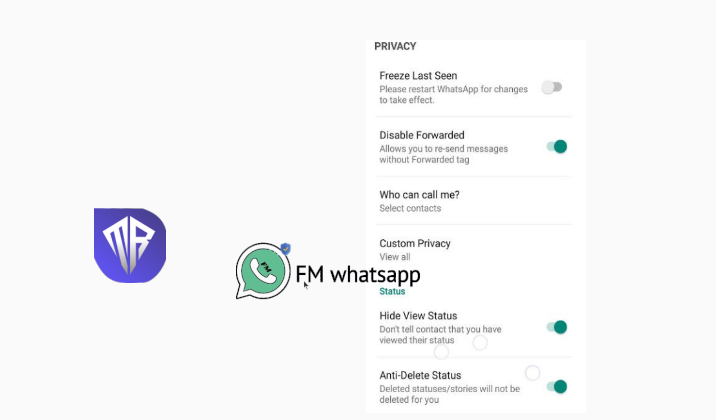 Cara membekukan terakhir dilihat di FM WhatsApp